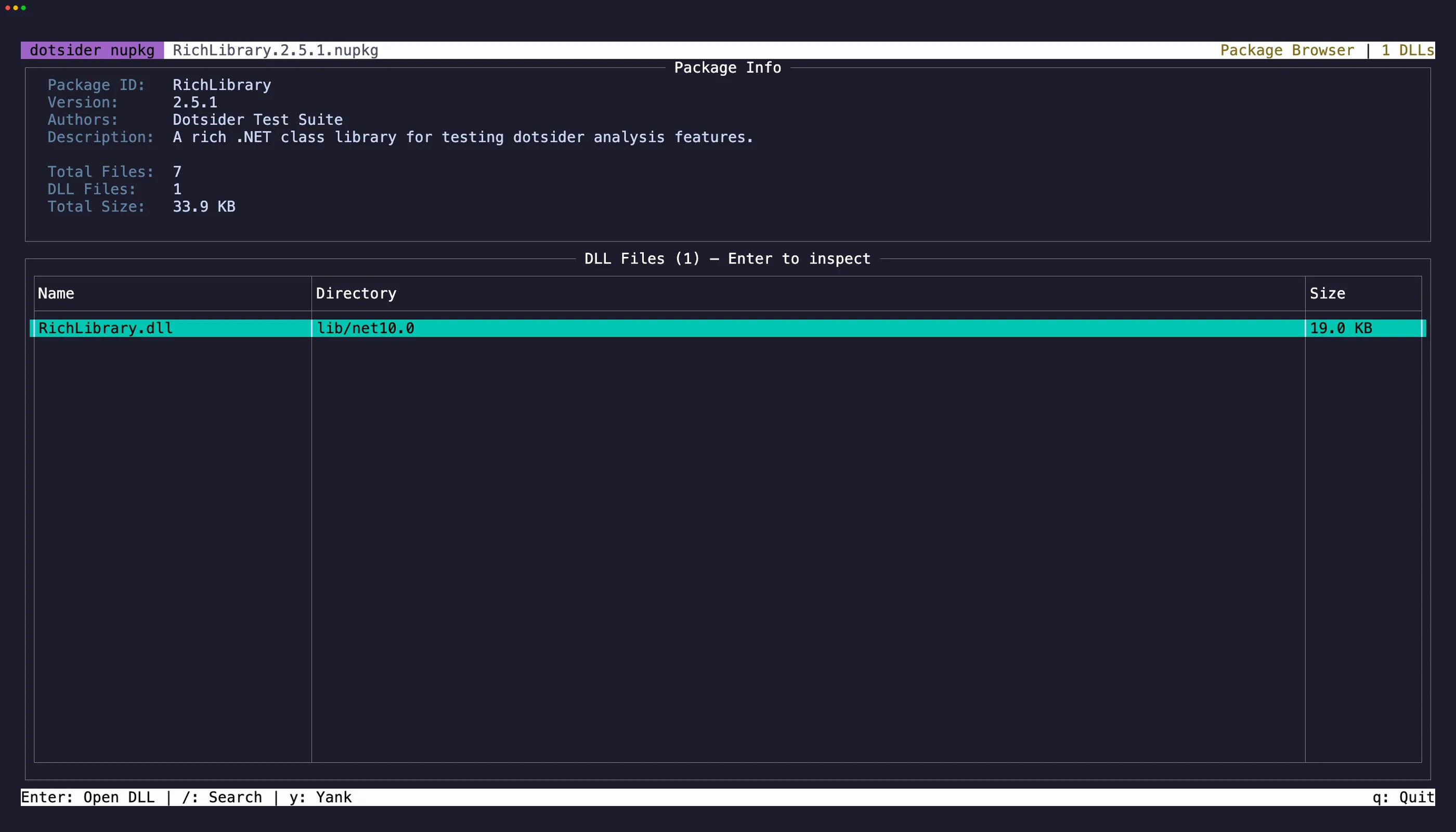NuGet Mode